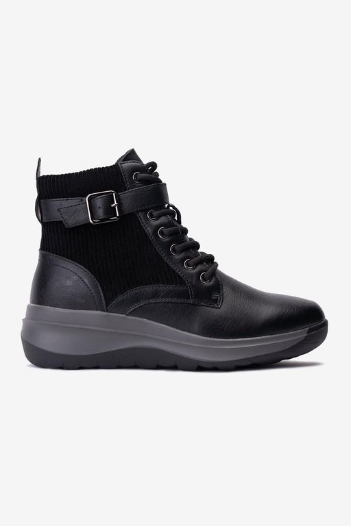 Botin Casual Mujer Negro Karissa Negro 39