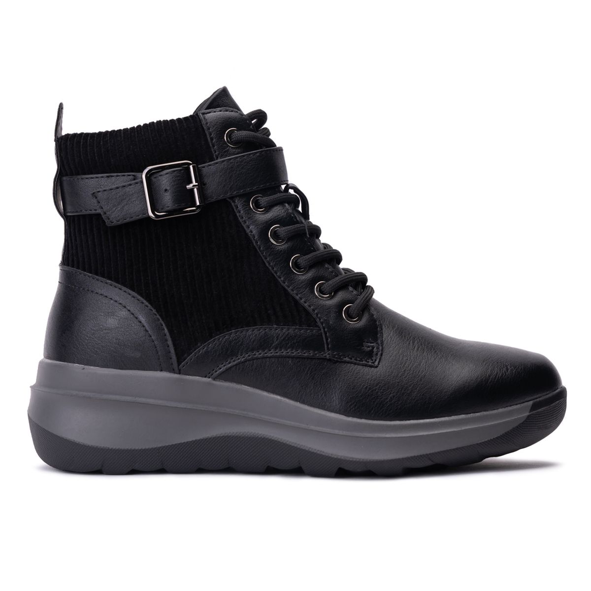 CHINITOWN - Botín Casual Mujer Negro Karissa Chinitown