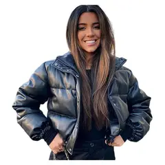 BLWOENS - Chaqueta Acolchada PU.