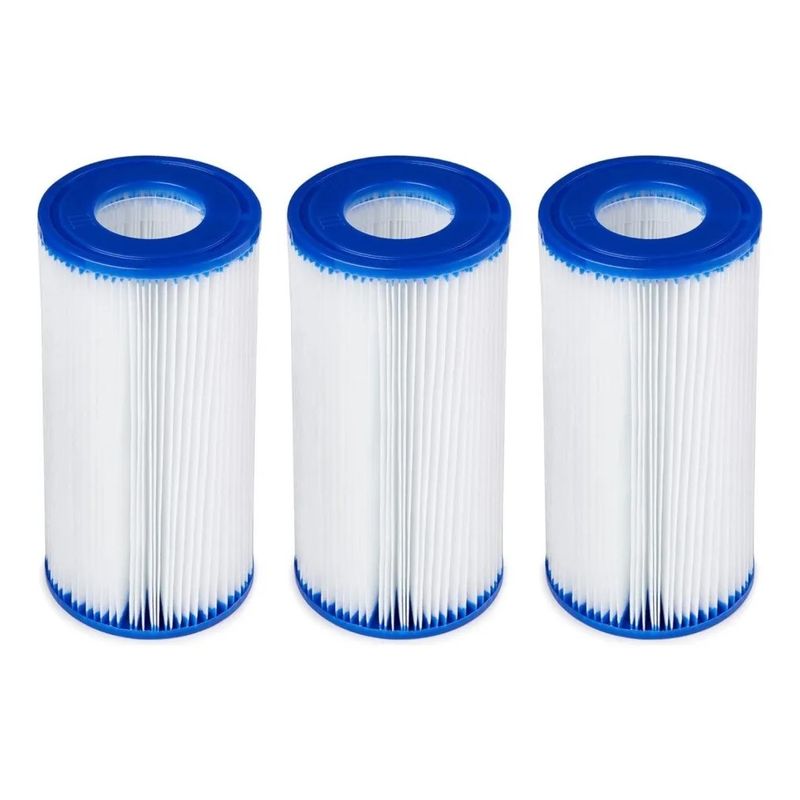 MUNDO MAGIA - Cartucho Tipo Iii A/c Para Filtro Piscina Pack 3 Unidades