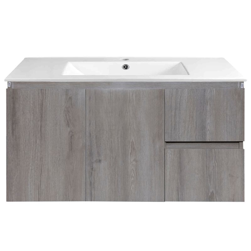 DOMSA - Kit Mueble con Vanitorio a muro Space  101x48x36cm