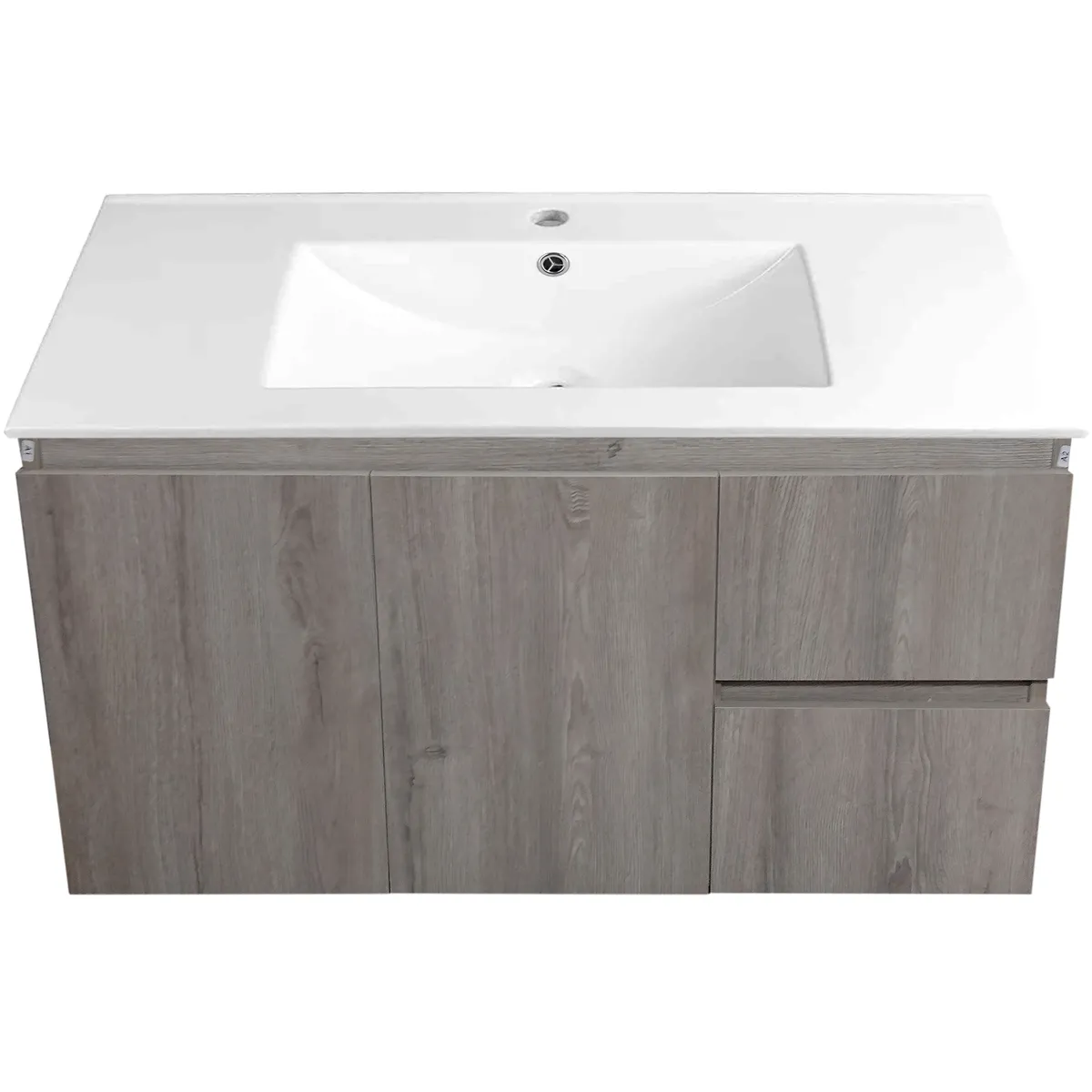 DOMSA - Kit Mueble con Vanitorio a muro Space  101x48x36cm…