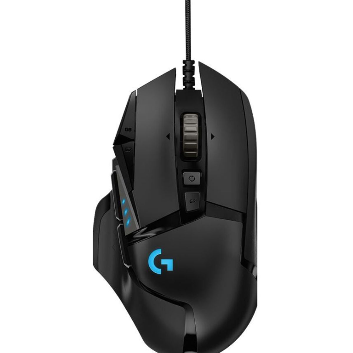 LOGITECH - Mouse Gamer - Logitech G502 Hero - 16000 dpi - 11 botones - USB