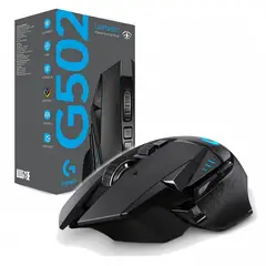 LOGITECH - Mouse Gamer - G502 Hero - 16000 dpi - 11 botones - USB