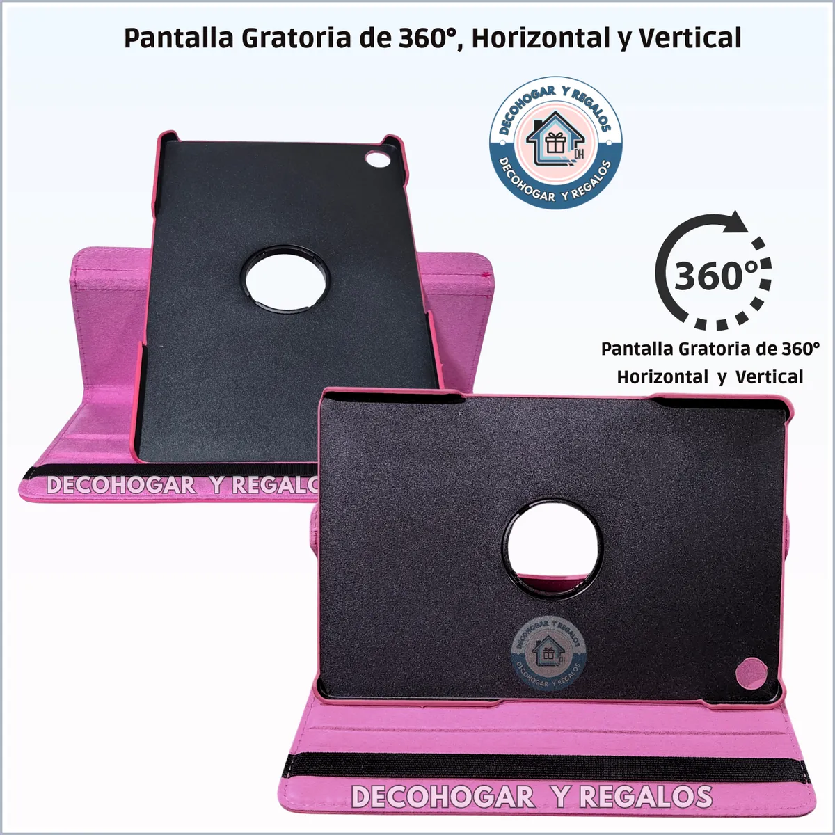 GENERICO - Funda CueroPU Giratoria 360° para Samsung Galaxy Tab A9 Plus de 11