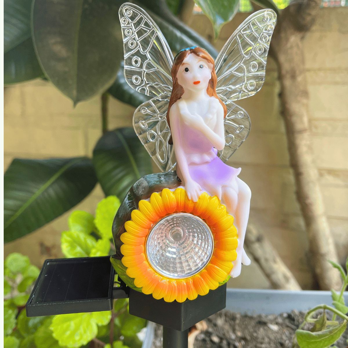 GENERICO - Estaca Solar de Hada - Luz Fría IP65…