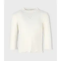 LIMONADA - Polera niña beatle blanco
