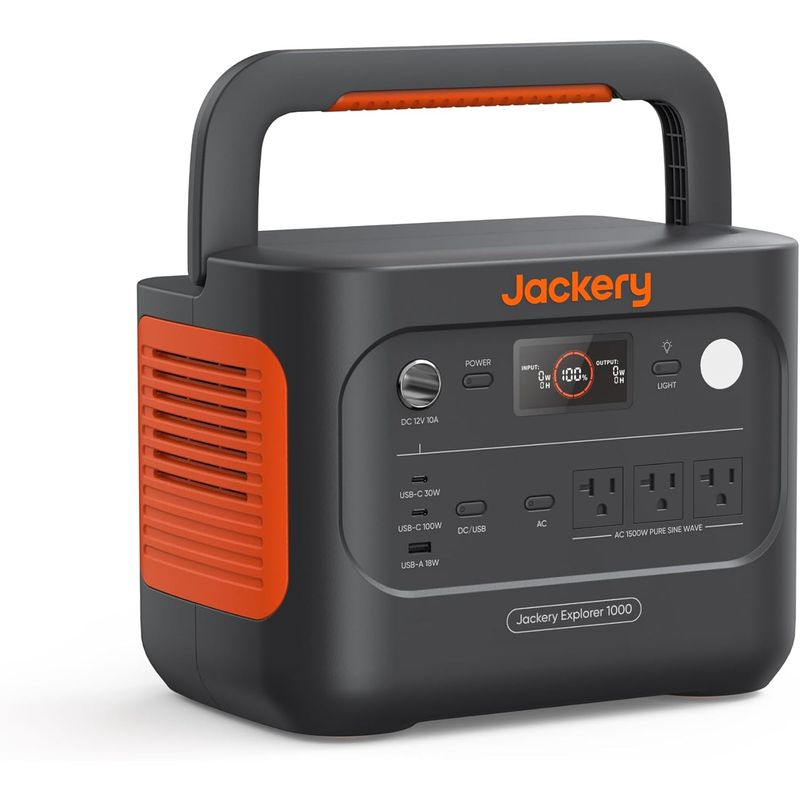 JACKERY - Estacion de Energia Portatil Jackery Explorer 1000 V2 Camping.