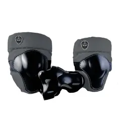 NUTCASE - SET DE 3 PROTECCIONES MULTISPORT - CHARCOAL -5/8 AÑOS