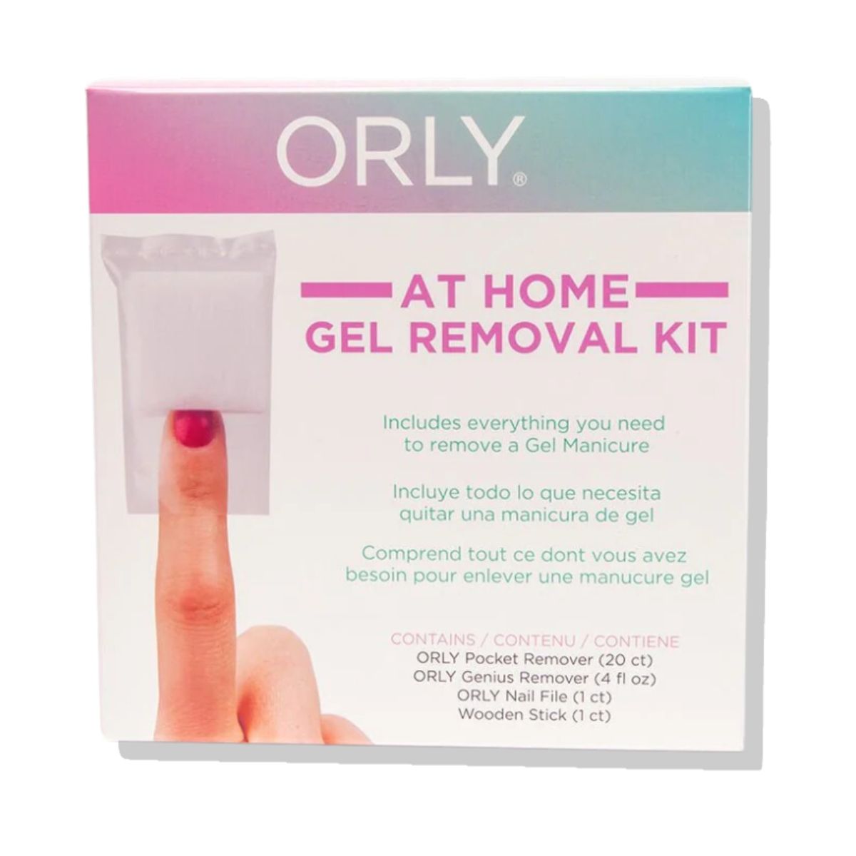 ORLY - Kit Removedor Quita Esmalte Permanente Orly