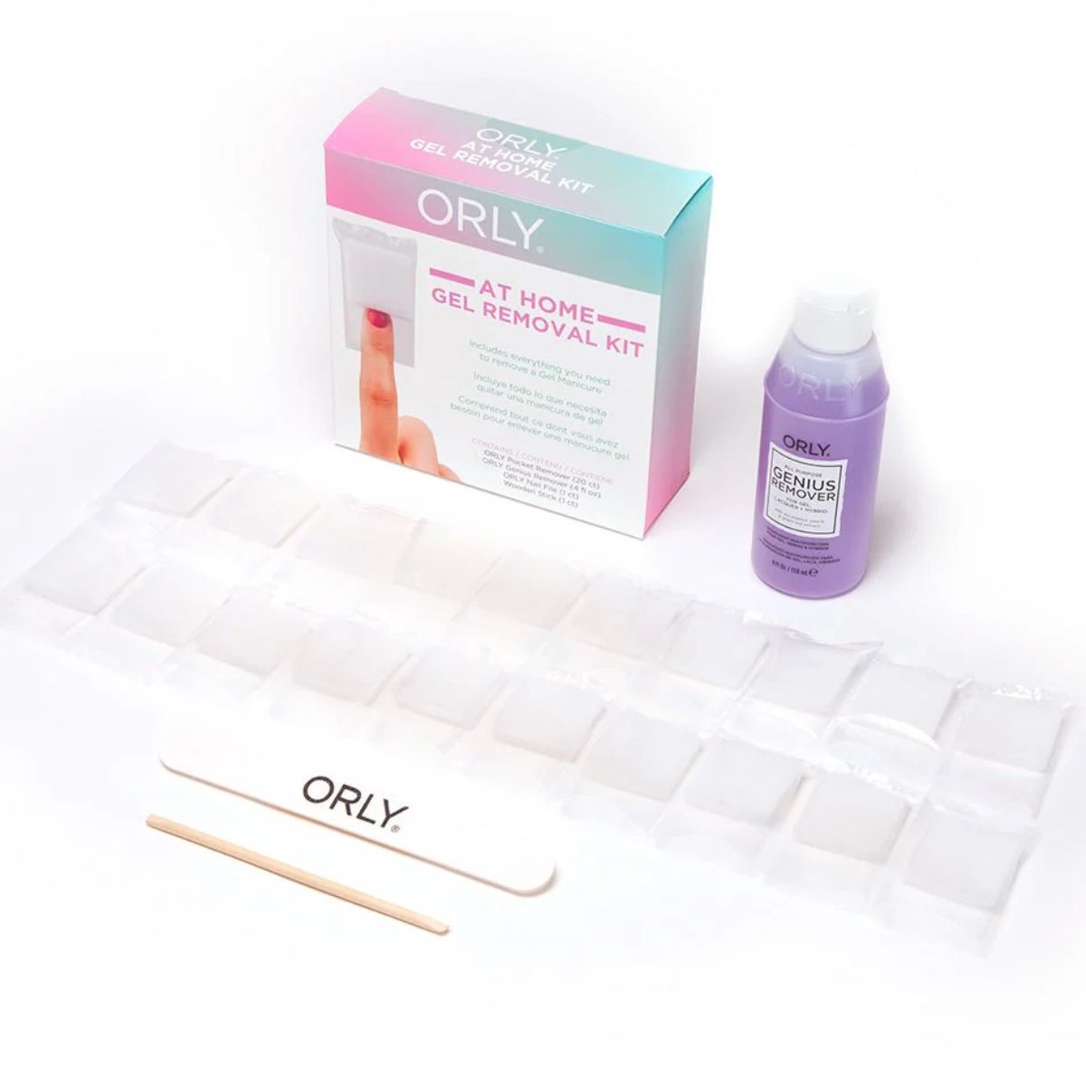 ORLY - Kit Removedor Quita Esmalte Permanente Orly