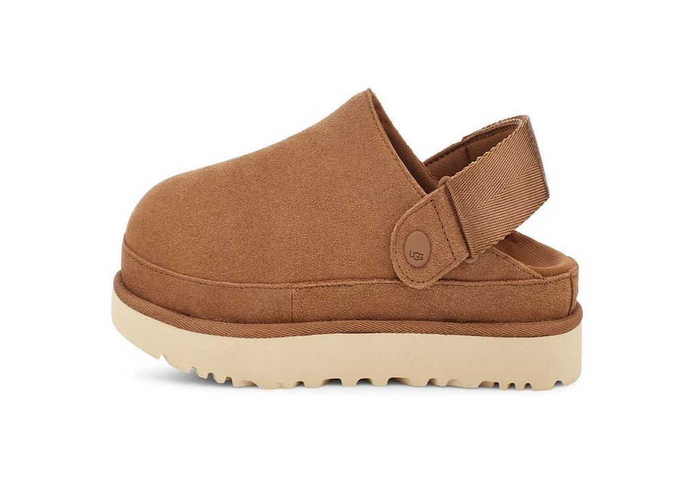 Zapato Mujer Goldenstar Clog Café