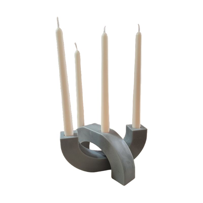 SCENTS CHILE - SET CANDELABROS XANADU, PESO 880 GMS.
