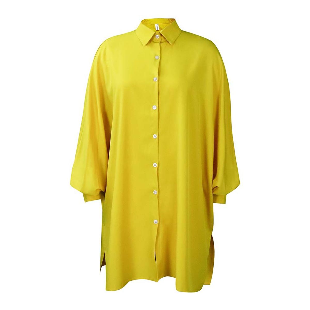 TIOZONEY - Vestido suelto con solapa para mujer