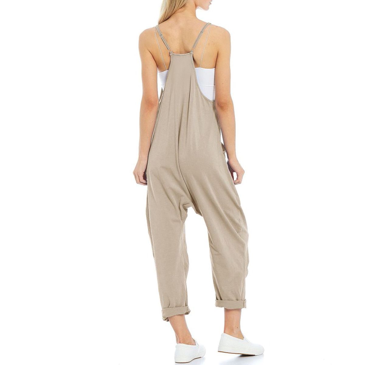 TIOZONEY - Mono Ancho con Tiras para Mujer