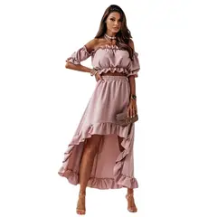 TIOZONEY - Vestido Largo Mujer
