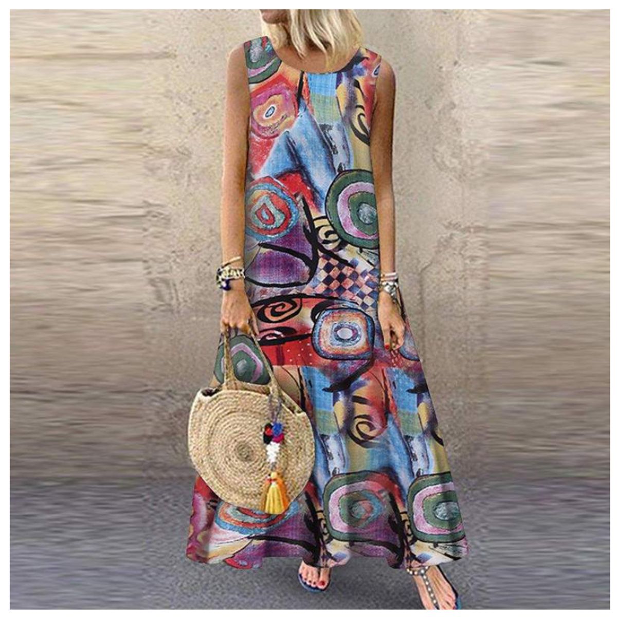 TIOZONEY - Vestido   para Mujer