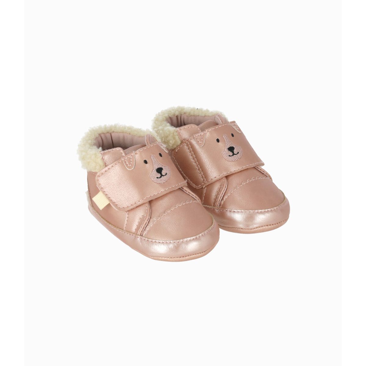 4KIDS - Botín recién nacida con perrito rosado 4 Kids