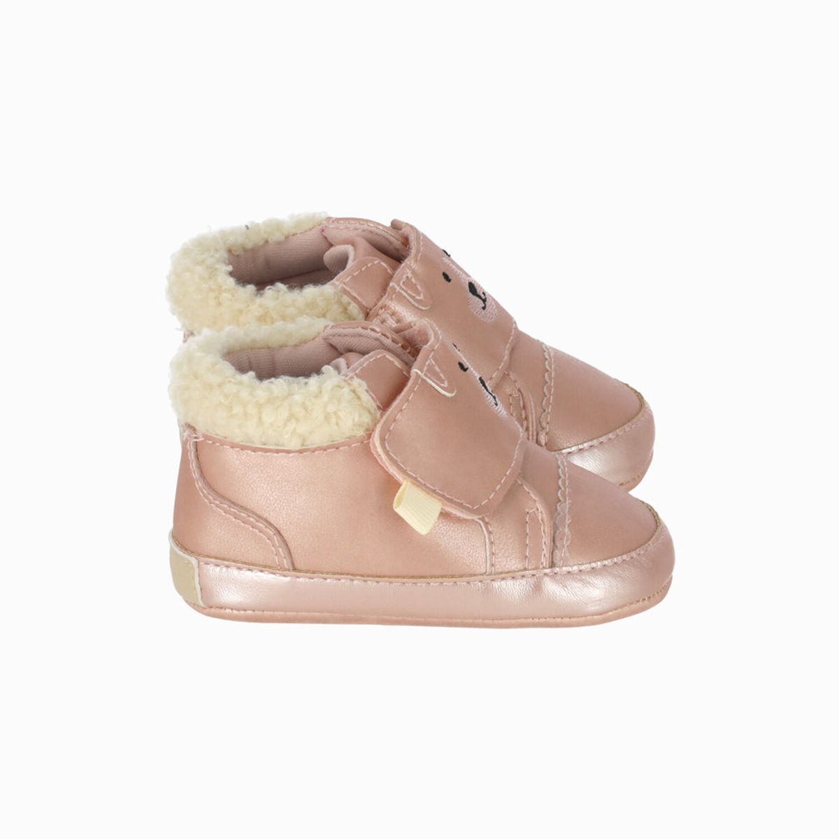 4KIDS - Botín recién nacida con perrito rosado 4 Kids