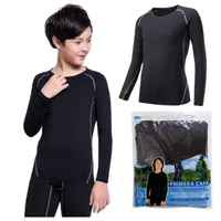 Polera Camiseta Primera Capa Térmica Niño Juvenil Invierno