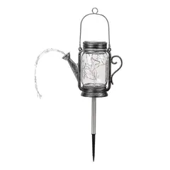 GENERICO - Tetera Estaca Solar - Luz Cálida IP65