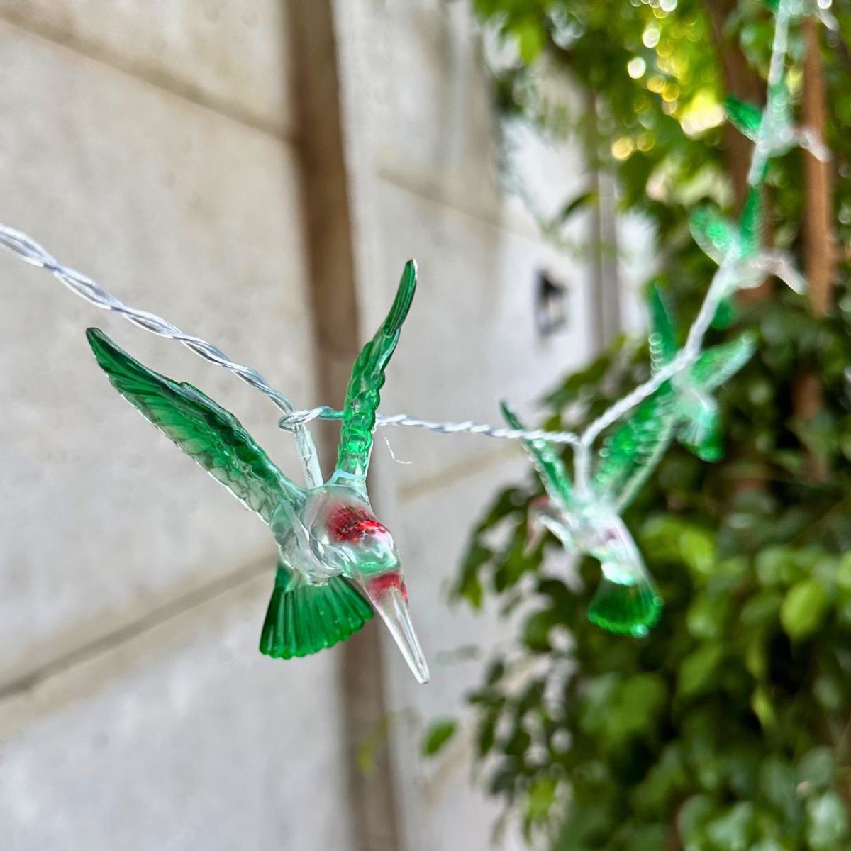 GENERICO - Colibrís Solares - Luz Multicolor Largo 5 m