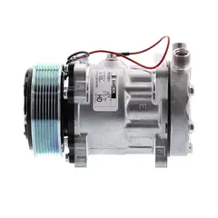 SANDEN - Compresor de Ac 7H15 8PK 12V 119MM TAPA JD OE 8103 SANDEN.