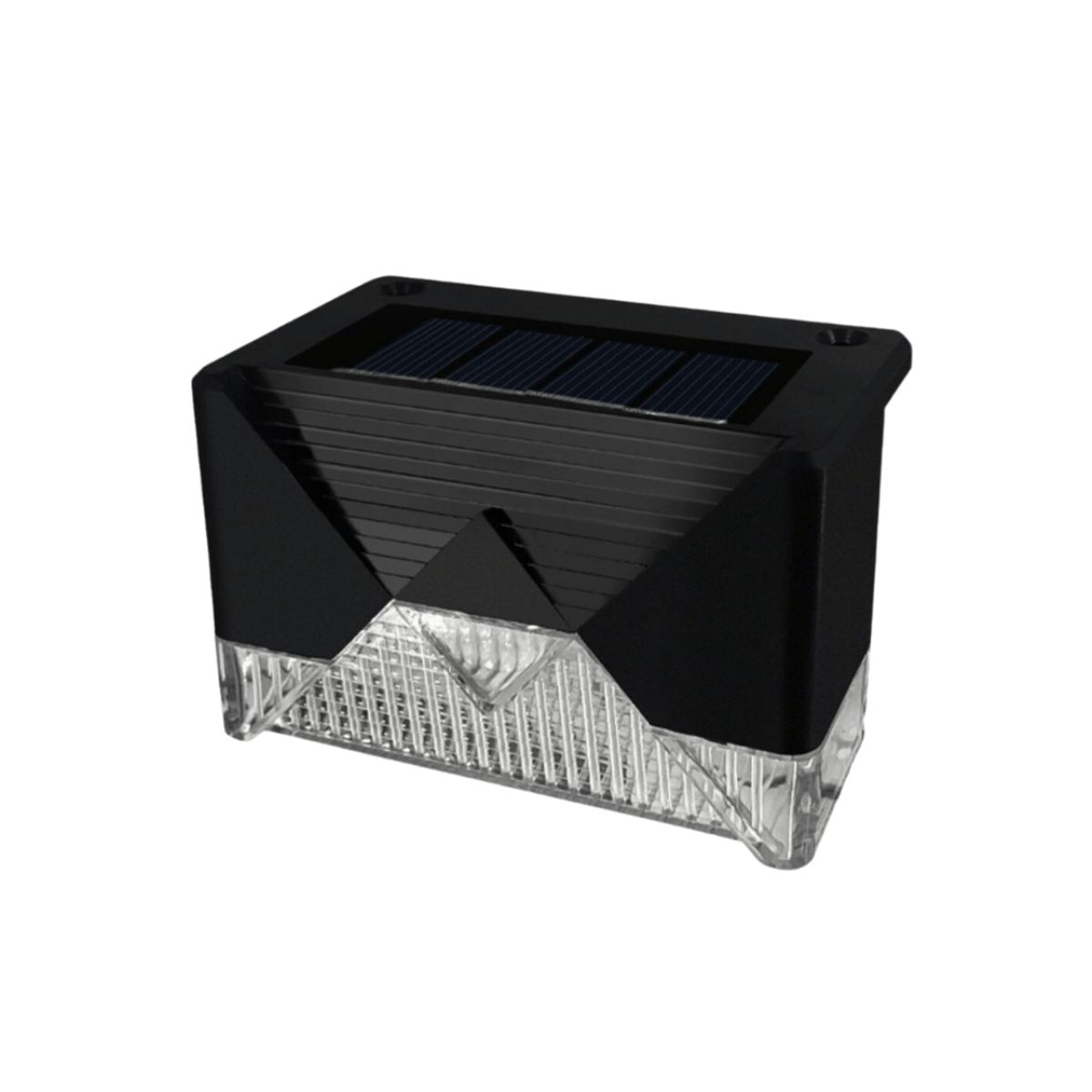 GENERICO - Luces de Escalera Solar - Luz Led Cálida 4 Unidades IP65