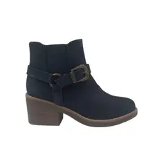HERIEL - Botín Negro Taco Mujer.