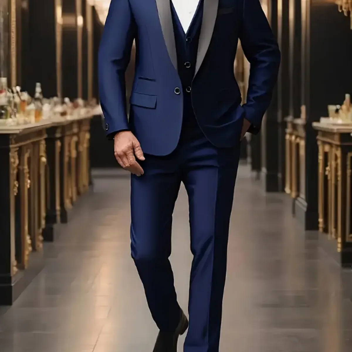 XPRESS RECHARGE - Trajes de boda  de tres piezas para hombre