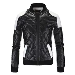 BLWOENS - Chaqueta con cierre para hombres -Negro