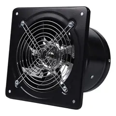 MUNDO MAGIA - Extractor De Aire Industrial 14 Pulgadas 550w Color Negro
