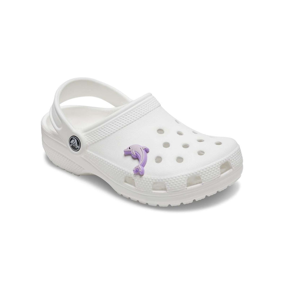 CROCS - Jibbitz Delfín Púrpura Rosa CROCS