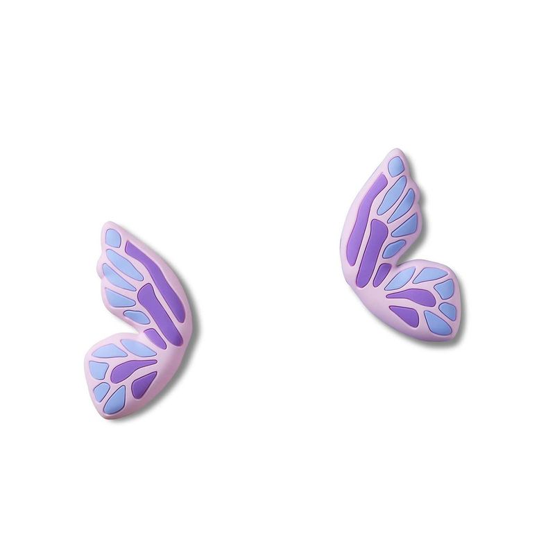 CROCS - Jibbitz Mariposa Doble Morado CROCS
