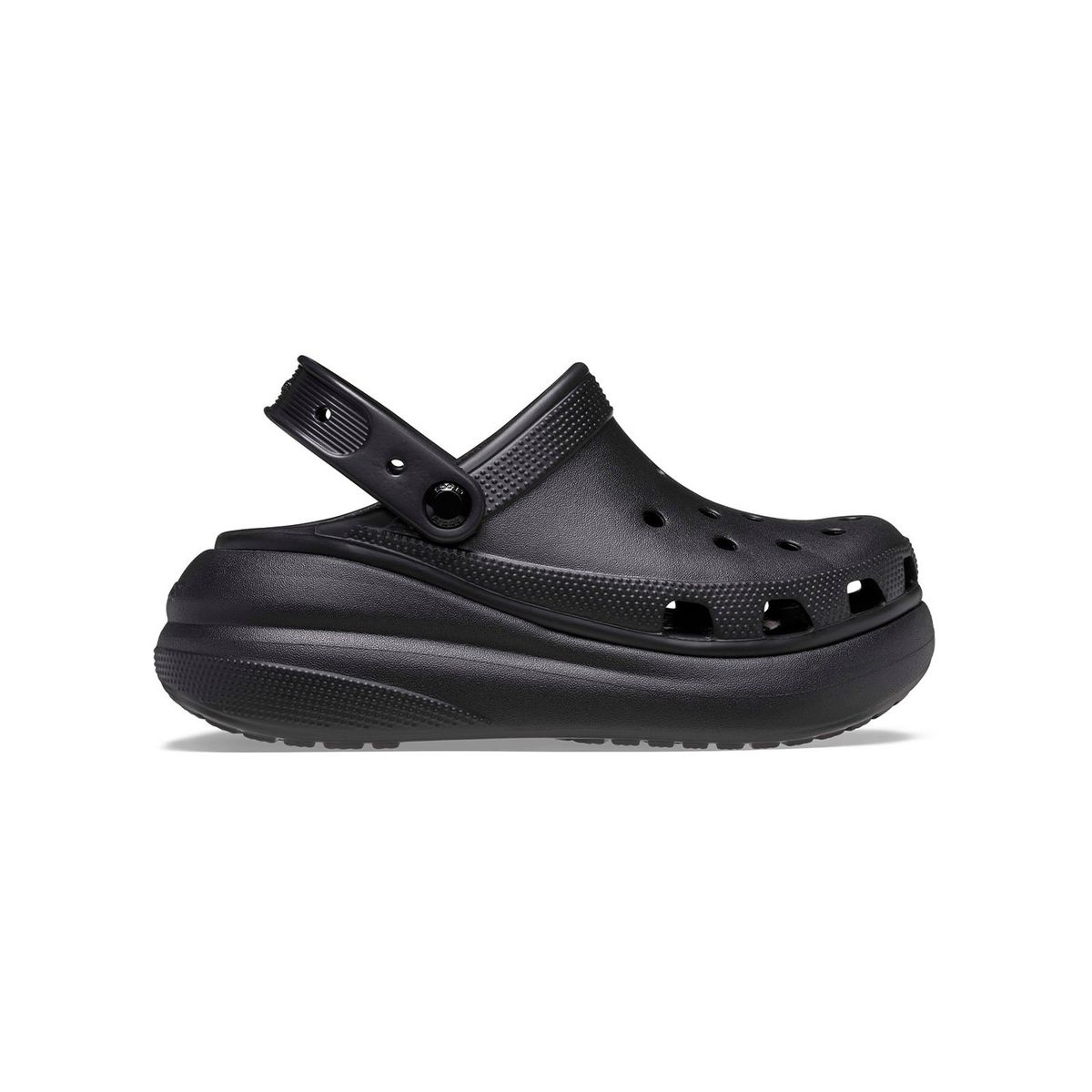 CROCS - Zueco Plataforma Crocs Unisex Crush Clog Negro CROCS