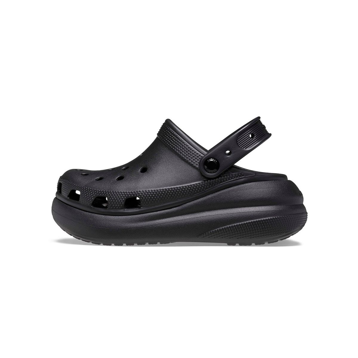CROCS - Zueco Plataforma Crocs Unisex Crush Clog Negro CROCS