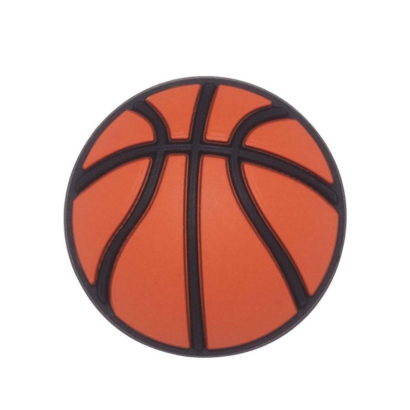 CROCS - Jibbitz Pequeño Baloncesto Naranja CROCS