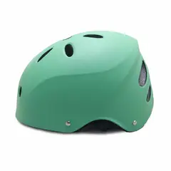 HOOK - CASCO STREET CON LUZ VERDE TALLA M(54-57)