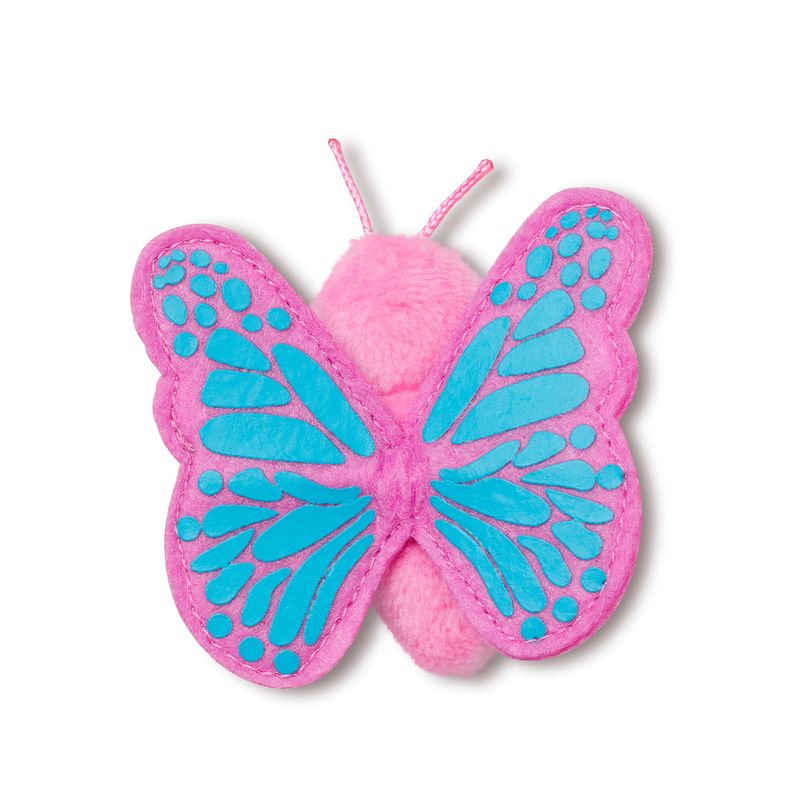 CROCS - Jibbitz Mariposa Fluffy Rosada CROCS