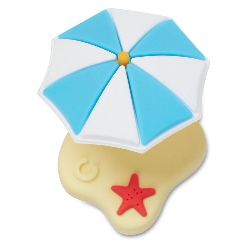 CROCS - Jibbitz Sombrilla de playa modelo 3d Celeste CROCS