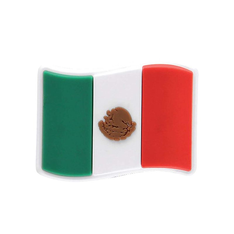CROCS - Jibbitz Bandera De México Blanco CROCS