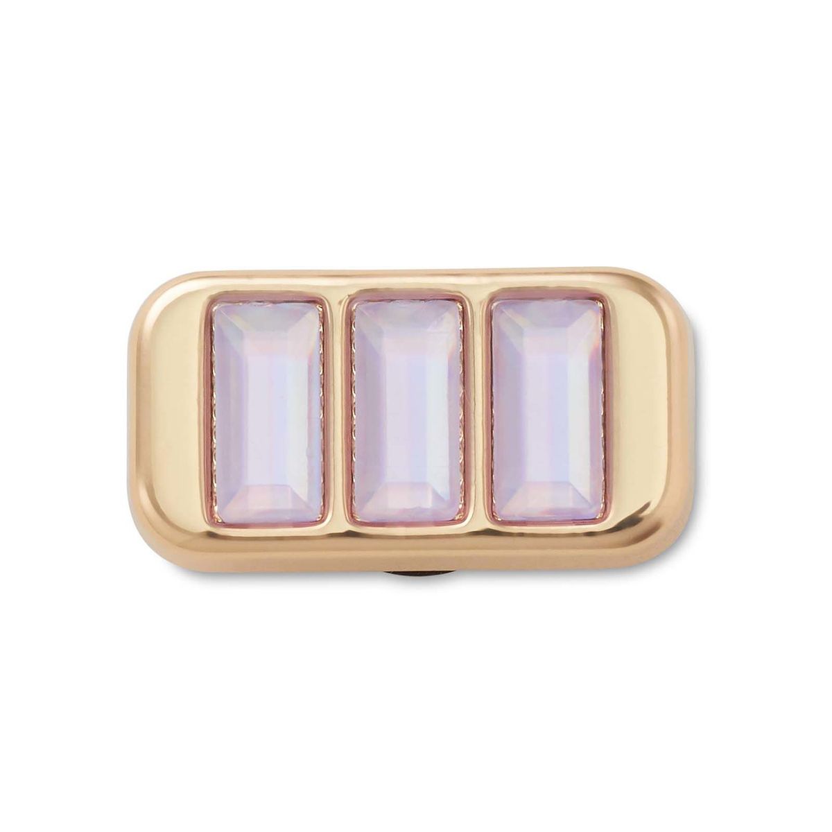 CROCS - Jibbitz Triple Gema Púrpura Dorado CROCS