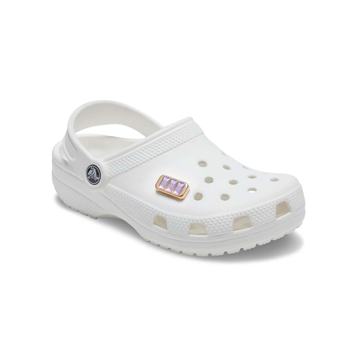 CROCS - Jibbitz Triple Gema Púrpura Dorado CROCS