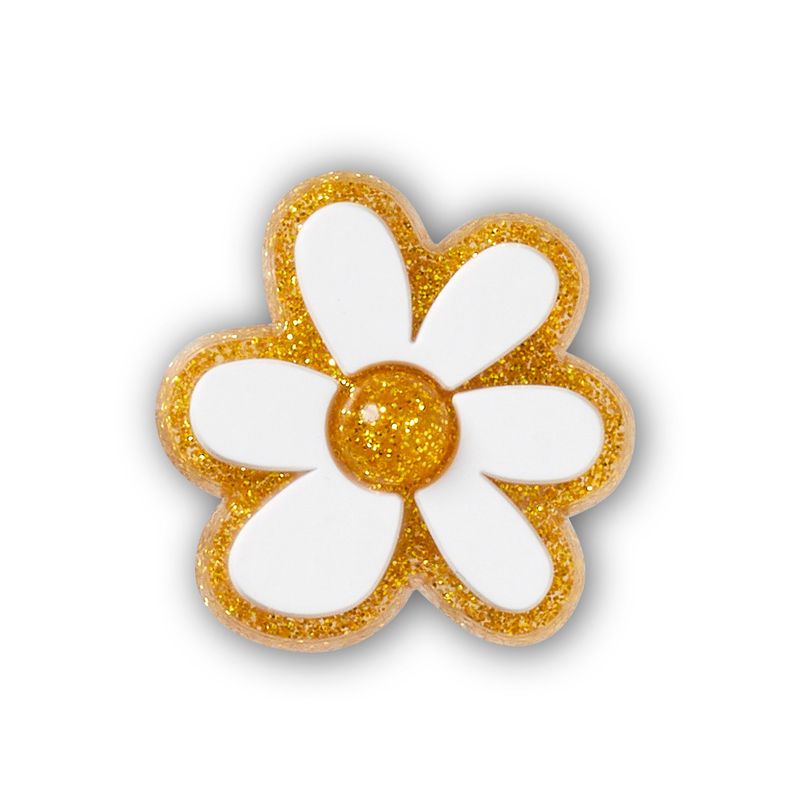 CROCS - Jibbitz Floral Dorado Y Blanco CROCS