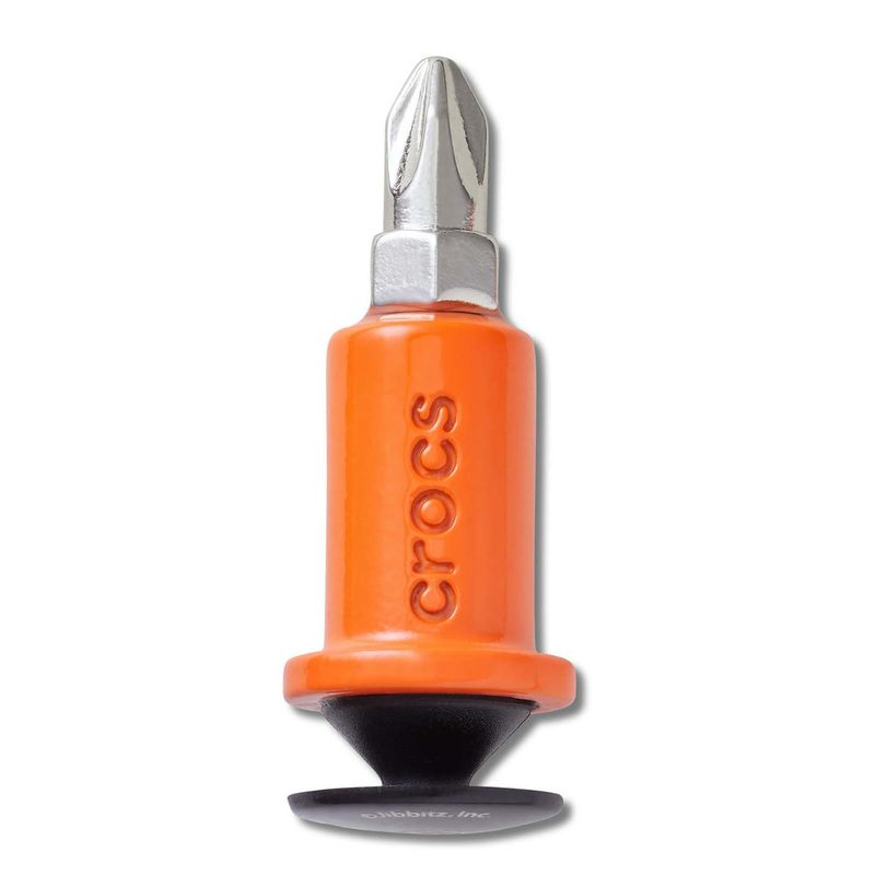 CROCS - Jibbitz Destornillador Naranja Naranjo CROCS