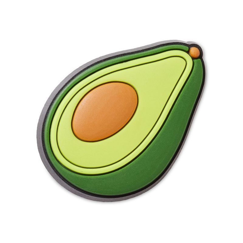 CROCS - Jibbitz Aguacate brillante Verde CROCS