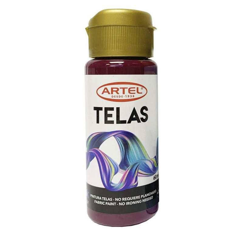 ARTEL - Pintura Para Tela Artel 60ml - Burdeo