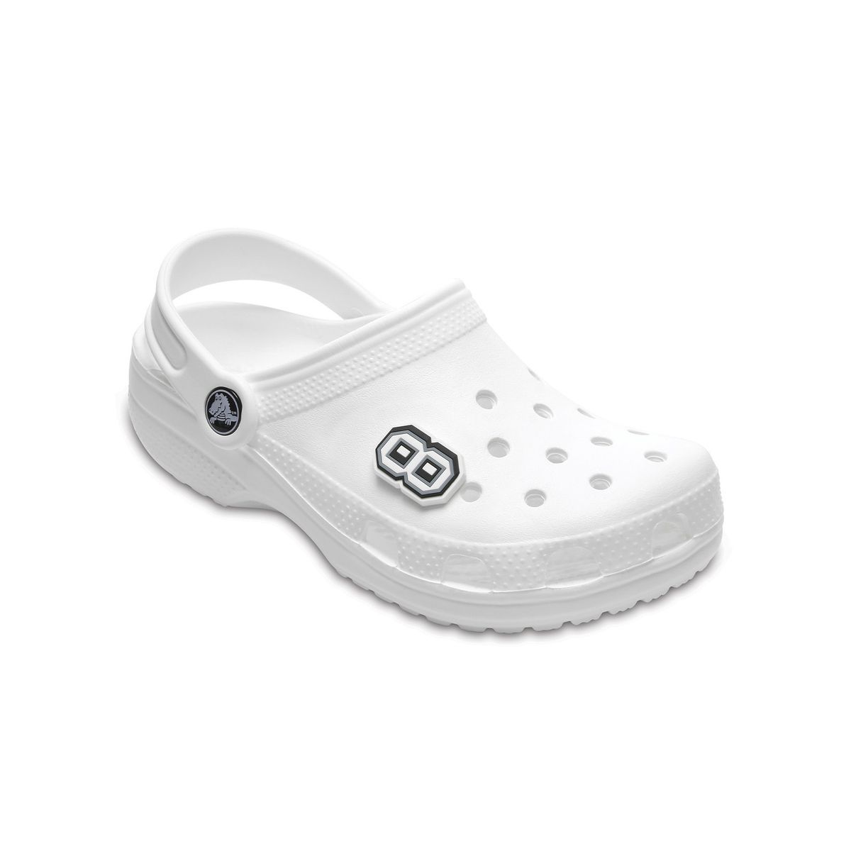CROCS - Jibbitz Número 8 Blanco CROCS