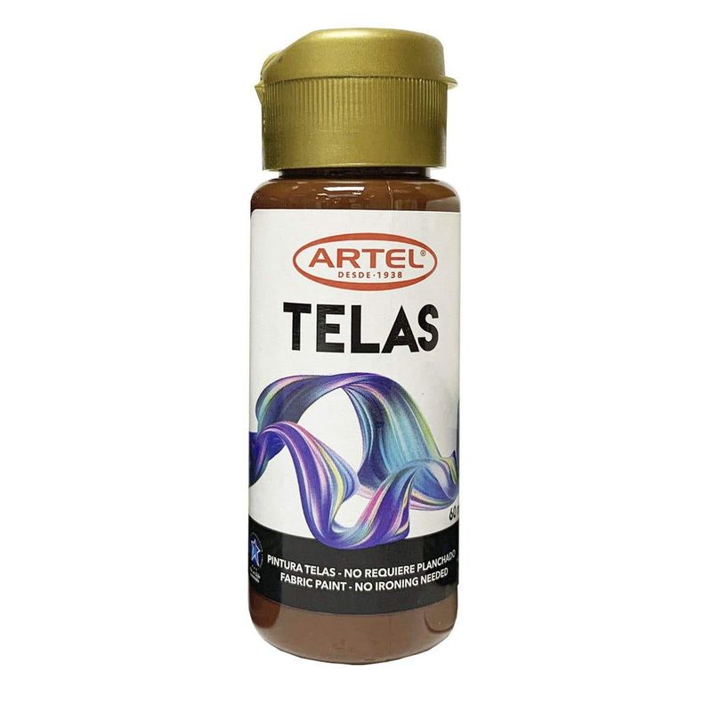 ARTEL - Pintura Para Tela Artel 60ml - Café Claro.