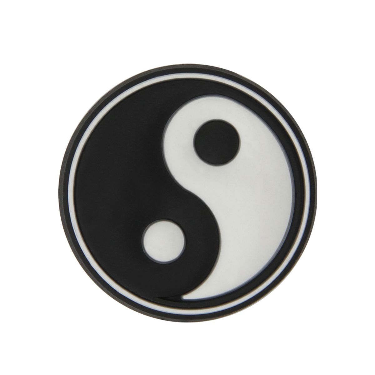 CROCS - Jibbitz Símbolo Yin Yang Blanco CROCS